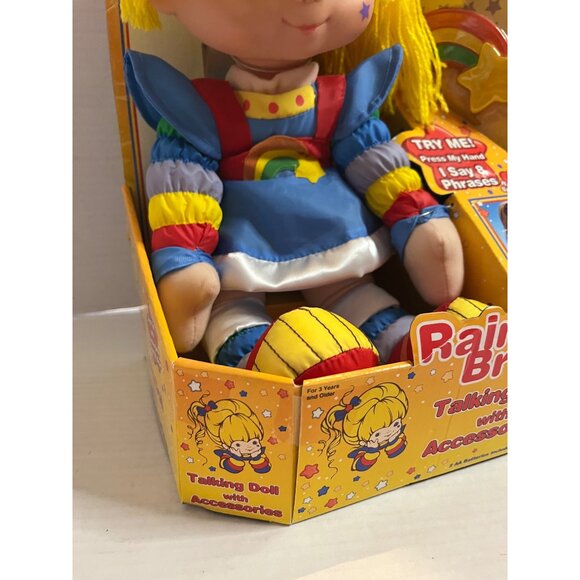 Vintage 2004Rainbow Brite Talking Doll With Accessories hallmark in box - Picture 8 of 12